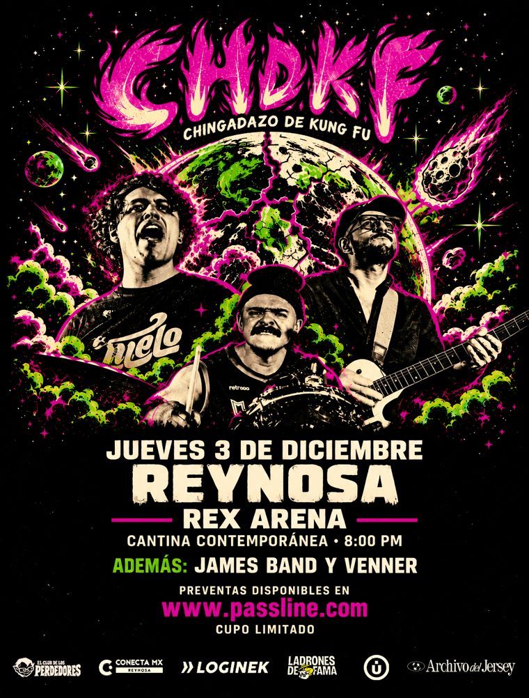 Flyer de Chingadazo de Kung Fu en Reynosa