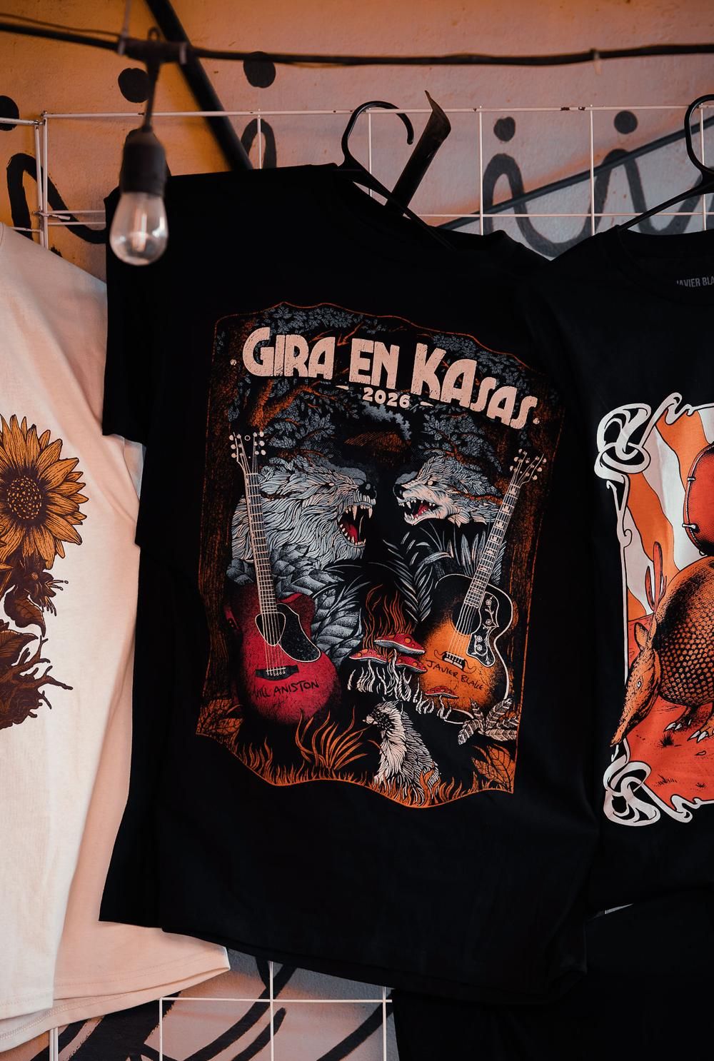 Playera de la Gira en Kasas hecha por Ladrones de Fama